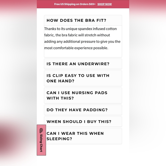 Momma's shop peach nursing bra lot of 3, size XL - Picture 4 of 5